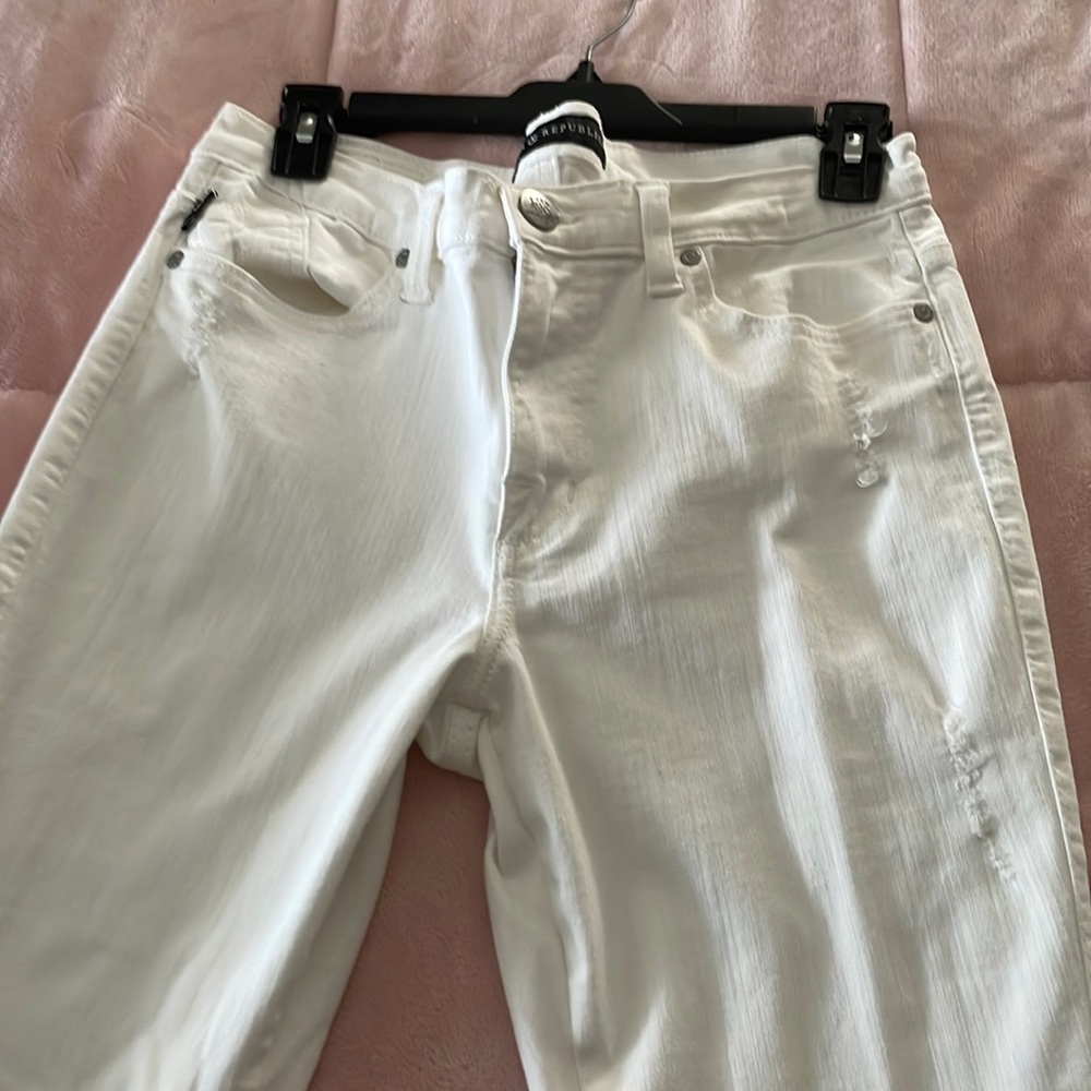 Rock & Republic White jeans